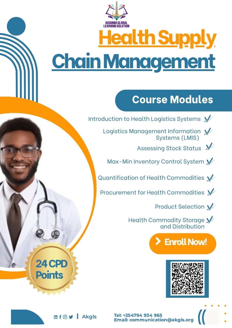 HEALTH SUPPLY CHAIN MANAGEMENT Course Image